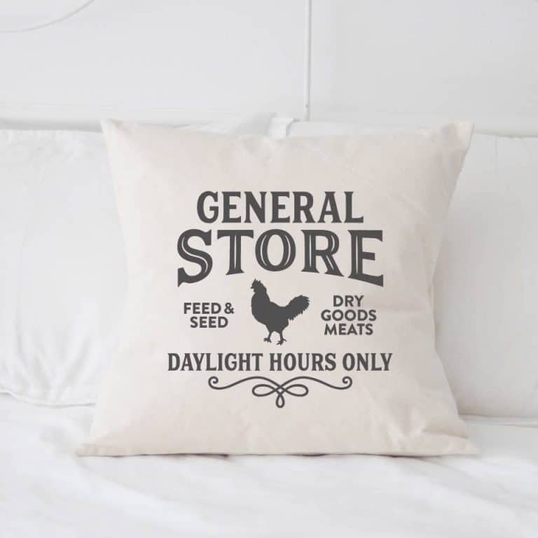 Tyynynpäällinen 'General Store' + sisätyyny