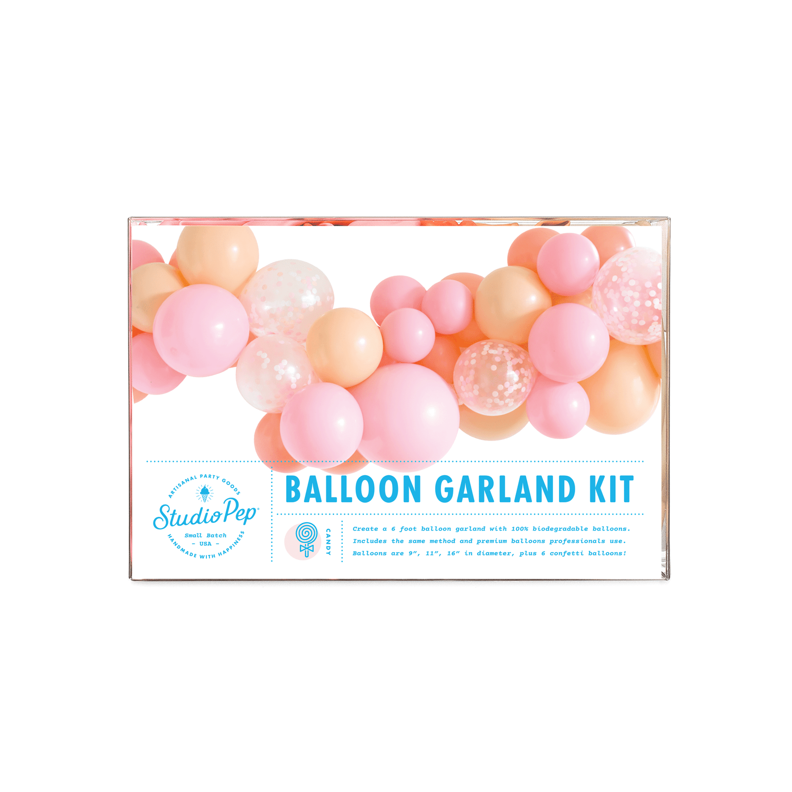 Ballonggirlang 'Candy' gör-det-själv-kit