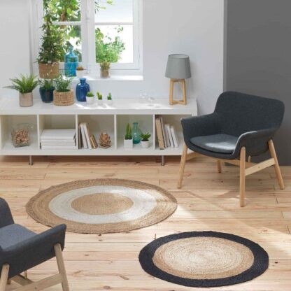 Rund jutematta, Ø90cm - Bild 3